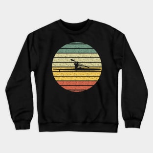 Kayak Silhouette Vintage Crewneck Sweatshirt